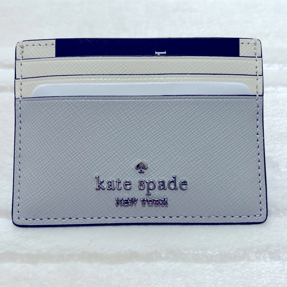 Kate Spade New York Madison Colorblock Saffiano Leather CC / ID Cardholder